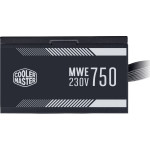 Блок питания Cooler Master MWE White 230V V2 750W (ATX, 750Вт, 24 pin, ATX12V 2.52, 1 вентилятор)