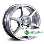 Скад Ягуар R14/5.5J PCD 4x98 ET 38 ЦО 58,6 насыщенный серебристый