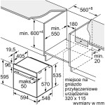 Электрический духовой шкаф Bosch HBA534EB0
