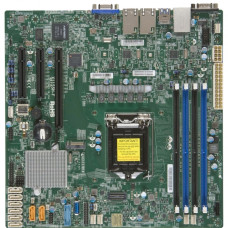 Материнская плата Supermicro X11SSH-F (LGA 1151, Intel C236, 4xDDR4 DIMM, microATX, RAID SATA: 0,1,10,5)