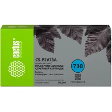 Cactus CS-P2V73A (фото черный; 300стр; Designjet T1600, 1700, 2600)