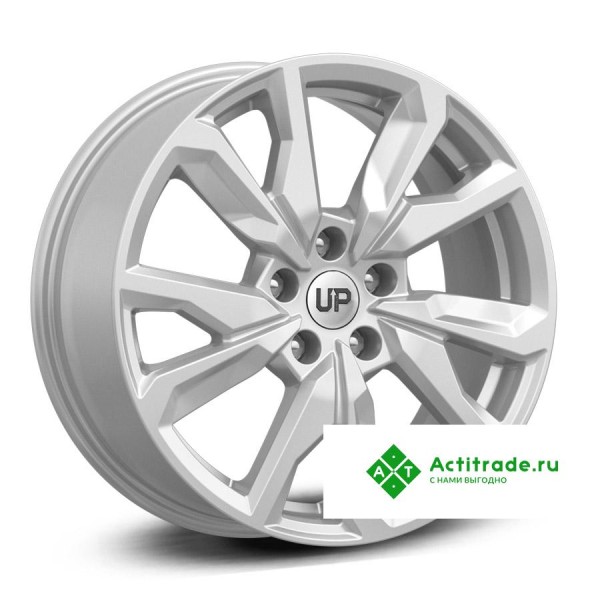 Wheels UP Up114 R17/7J PCD 5x114,3 ET 45 ЦО 60,1 серебристый