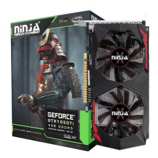 Видеокарта GeForce GTX 1050 Ti 1295МГц 4Гб Sinotex Ninja (GDDR5, 128бит, 1xHDMI, 1xDP) [NK105TI45F]