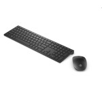 Клавиатура и мышь HP и 4CE99AA Wireless Keyboard and Mouse 800 Black USB (радиоканал, классическая мембранная, 104кл, светодиодная, кнопок 3)