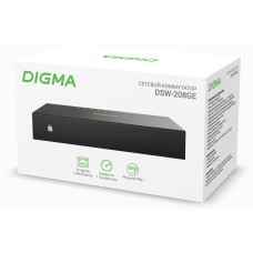 Коммутатор Digma DSW-208GE [DSW-208GE]