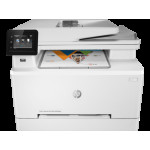 МФУ HP Color LaserJet Pro M283fdw (лазерная, цветная, A4, 256Мб, 21стр/м, 600x600dpi, авт.дуплекс, 40'000стр в мес, RJ-45, USB, Wi-Fi)