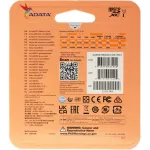 Карта памяти microSDXC 128Гб ADATA (Class 10, 100Мб/с, UHS-I U1, адаптер на SD)