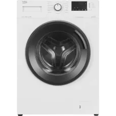 Стиральная машина Beko WSRE6H612ZAWI(фронтальная средняя, класс стирки/отжима/э.потребления: A/B/A-10% , макс: 6,5кг, 1200 об/мин, инвертер, 60x84x44см, белый) [7322110001]