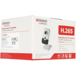 Камера видеонаблюдения Hikvision DS-I214(B) (IP, внутренняя, кубическая, поворотная, 2Мп, 2-2мм, 1920x1080, 25кадр/с)