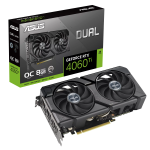 Видеокарта GeForce RTX 4060 Ti 2310МГц 8Гб ASUS Dual EVO OC (PCI-E 4.0, GDDR6, 128бит, 1xHDMI, 3xDP)
