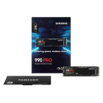 Жесткий диск SSD 2Тб Samsung 990 PRO (2280, 7450/6900 Мб/с, 1550000 IOPS, PCI-E, 1024Мб, для ноутбука и настольного компьютера)