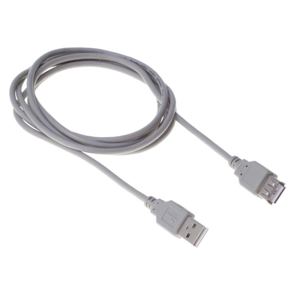 Кабель USB2.0 Buro (USB A(m), USB A(f), 3м)