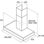 Вытяжка Jetair Pola P 90 INX