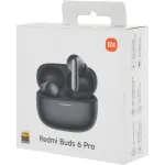 Гарнитура Xiaomi Redmi Buds 6 Pro (беспроводные внутриканальные в ушной раковине закрытые, шумоподавление, 54/480мА*ч, 9,5ч, Bluetooth 5.3, IP54)