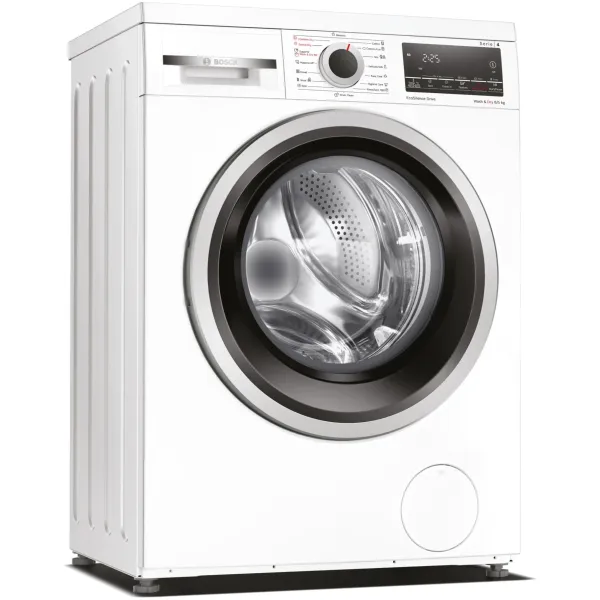 Стиральная машина Bosch WDS28460ME(фронтальная средняя, класс стирки/отжима/э.потребления: A , макс: 8кг, с сушкой, 1400 об/мин, инвертер, защита: частичная, 59.5x85x47см, белый)