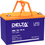 Батарея Delta HRL 12-75 X (12В, 75Ач)