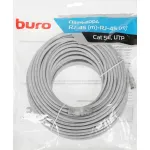 Патч-корд Buro 1428195 (RJ-45 (m), RJ-45 (m), алюминий омедненный, 30м, 4пары, UTP)