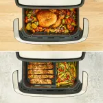 Аэрогриль Tefal Dual Easy Fry Flex EY9228E0