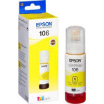 Чернильный картридж Epson 106Y (желтый; 70стр; L7160, 7180)