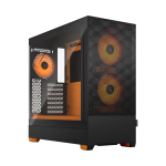 Корпус Fractal Design Pop Air RGB Orange Core TG Clear Tint (Midi-Tower, 1x120мм)