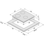 Индукционная варочная поверхность Krona Ombra 45 BL