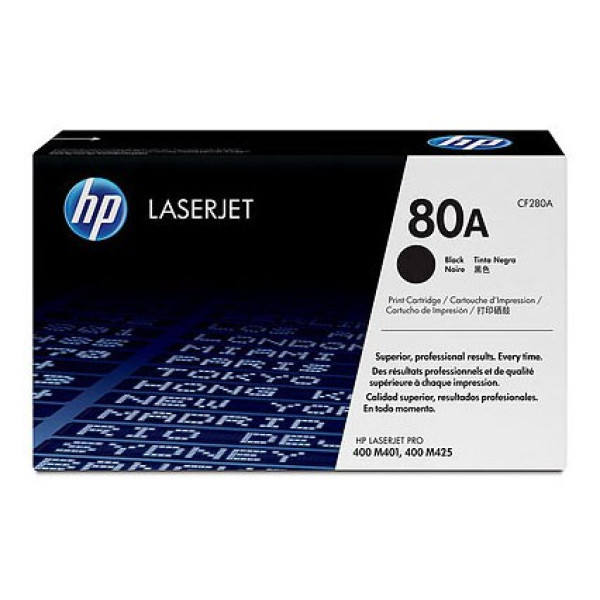 Картридж HP 80A (черный; 2700стр; LJ Pro M401, M425)