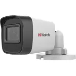 Камера видеонаблюдения HiWatch DS-T120 (2,8 мм) (аналоговая, поворотная, уличная, цилиндрическая, 2Мп, 2.8-2.8мм, 1920x1080, 25кадр/с)