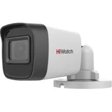 Камера видеонаблюдения HiWatch DS-T120 (2,8 мм) (аналоговая, поворотная, уличная, цилиндрическая, 2Мп, 2.8-2.8мм, 1920x1080, 25кадр/с)