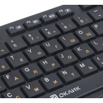 Клавиатура Oklick 520M2U Black USB (классическая мембранная, 104кл)