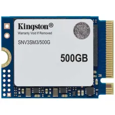 Жесткий диск SSD 500Гб Kingston (2230, 5000/3000 Мб/с, PCIe 4.0 x4 (NVMe)) [SNV3SM3/500G]