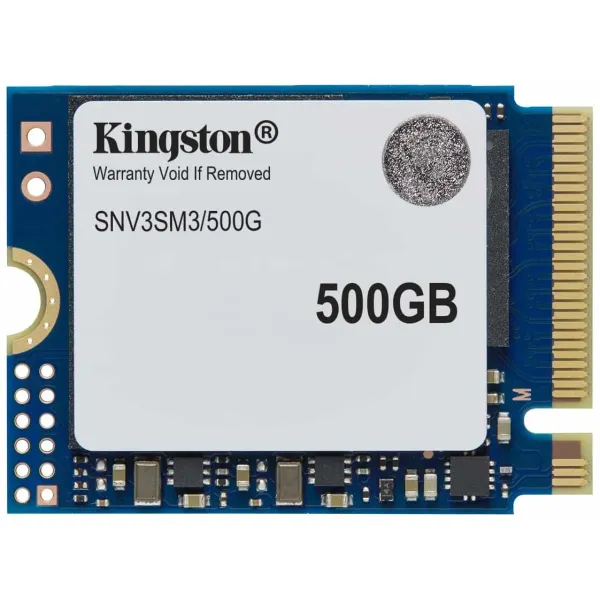 Жесткий диск SSD 500Гб Kingston (2230, 5000/3000 Мб/с, PCIe 4.0 x4 (NVMe))