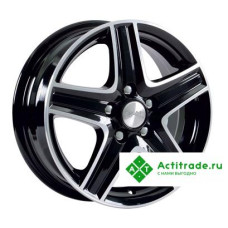 Скад Магнум R14/5.5J PCD 4x98 ET 38 ЦО 58,6 черный с полированной лицевой поверхностью [1460005]