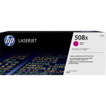 Тонер-картридж HP 508X (пурпурный; 9500стр; CLJ M552, M553)