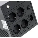 ИБП Powercom RPT-2000AP (интерактивный, 2000ВА, 1200Вт, 6xIEC 320 C13 (компьютерный))