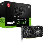 Видеокарта GeForce RTX 4060 1830МГц 8Гб MSI VENTUS (GDDR6, 128бит, 1xHDMI, 3xDP)