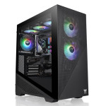 Корпус Thermaltake Divider 370 TG ARGB/Black (Midi-Tower)