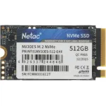 Жесткий диск SSD 512Гб Netac (2242, 3300/2800 Мб/с)