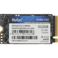 Жесткий диск SSD 512Гб Netac (2242, 3300/2800 Мб/с) [NT01NV30ES-512-E4X]