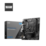 Материнская плата MSI PRO H610M-E (LGA1700, Intel H610, 2xDDR4 DIMM, microATX)