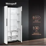 Холодильник Weissgauff WSBS 450 WNF Built-in (No Frost, A++, 2-камерный, Side by Side, объем 450:270/180л, инверторный компрессор, белый)