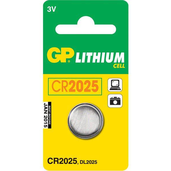 Батарея GP Lithium Cell CR2025
