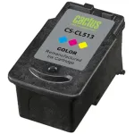 Чернильный картридж Cactus CS-CL513 (многоцветный; 15стр; 12мл; Pixma MP240, MP250)