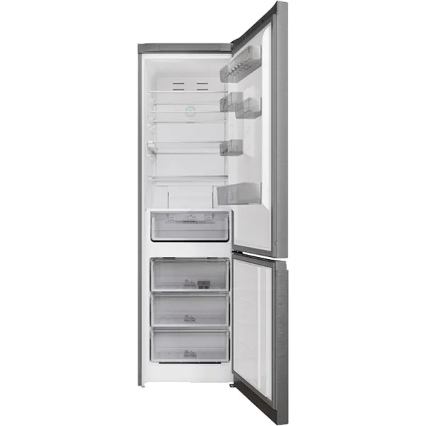 Холодильник Hotpoint-Ariston HT 7201I DX O3 (No Frost, 2-камерный, инверторный компрессор, 60x196x62см, нержавеющая сталь)