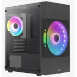 Корпус Aerocool Atomic Lite-G-BK-v2 (Mini-Tower, 1xUSB3.0)