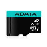 Карта памяти microSDXC 512Гб ADATA (Class 10, 100Мб/с, UHS-I U3, адаптер на SD)