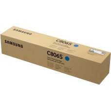 Картридж Samsung CLT-C806S (голубой; 30000стр; MultiXpress 7400GX, MultiXpress 7500GX, MultiXpress X7600GX) [SS554A]