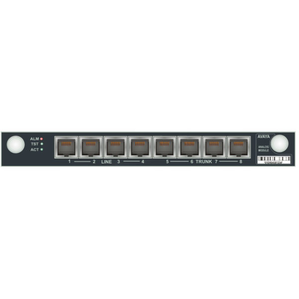 AVAYA MM714B ANALOG 4+4 MODULE