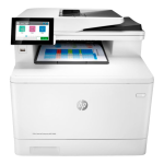 МФУ HP Color LaserJet Enterprise MFP M480f (цветная, A4, 2048Мб, 27стр/м, 600x600dpi, авт.дуплекс, 55'000стр в мес, RJ-45, USB)