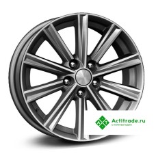 КиК Камрик R15/6.5J PCD 4x100 ET 45 ЦО 60,1 антрацитовый [77340]