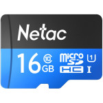 Карта памяти microSDHC 16Гб Netac (Class 10, 80Мб/с, UHS-I U1)